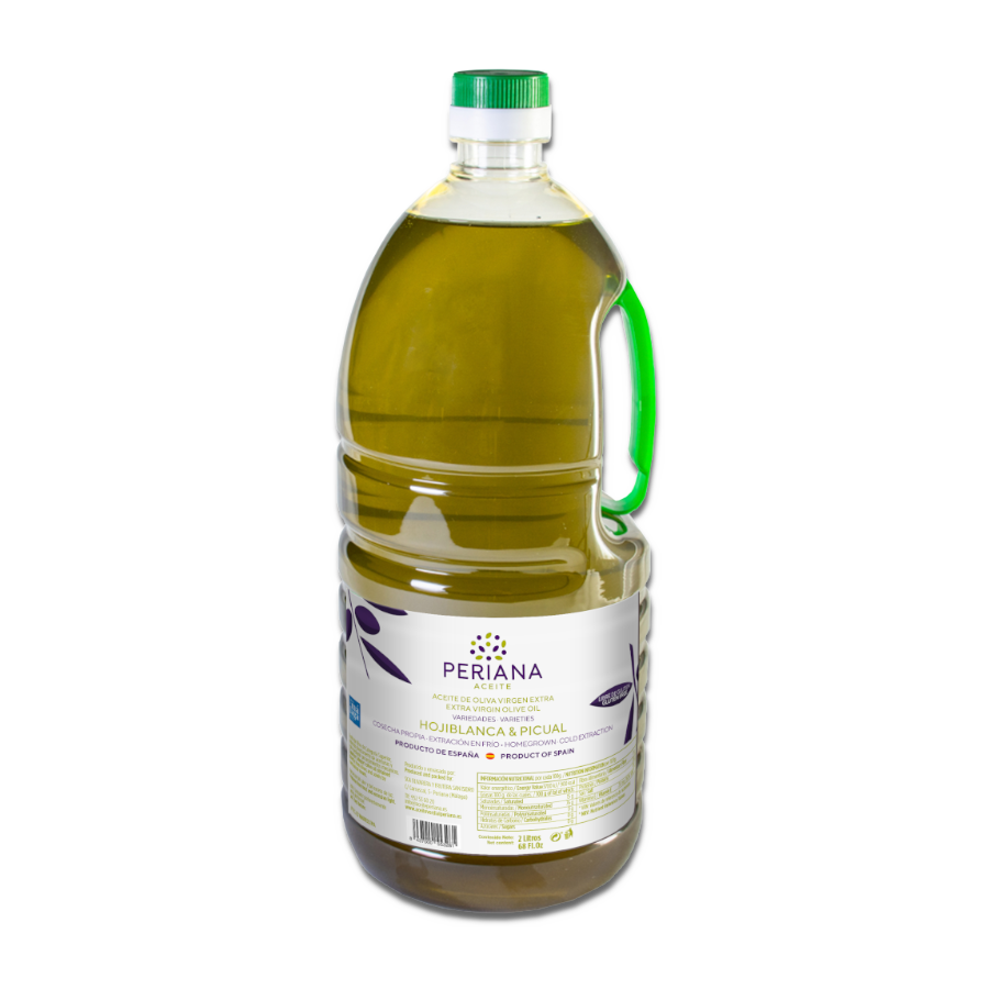 Aceite de Oliva Virgen Extra HojiBlanco + Picual 2 Litros