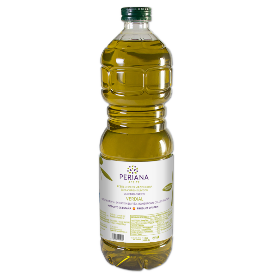Aceite de oliva virgen extra 1 litro PET (botella de plástico) - Molea  Olearia