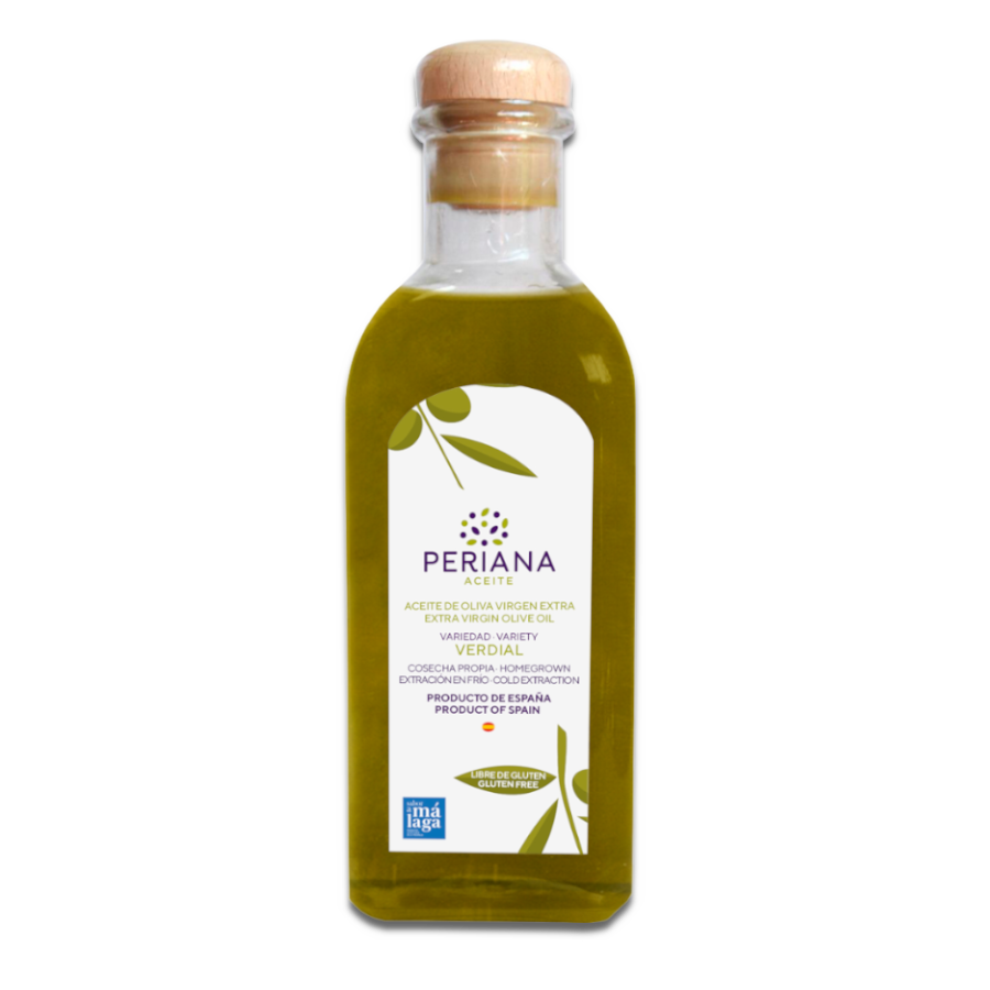 Aceite de Oliva Virgen Extra variedad: Verdial 500 ml Frasca