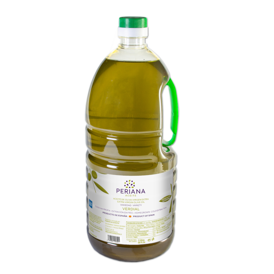Aceite de Oliva Virgen Extra Variedad: Verdial  2 Litros