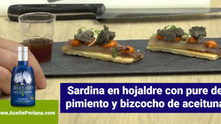 Sardina ahumada en hojaldre muerto